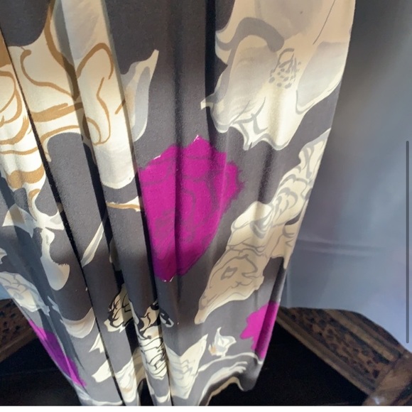 Vintage Faux Wrap Dress size 10 no stains no rips - Picture 3 of 4